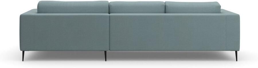 DOMO collection Hoekbank Modica tijdloos en elegant L-vorm moderne uitstraling met extra brede chaise longue ook in corduroy - Foto 7