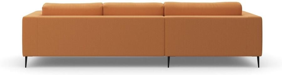 DOMO collection Hoekbank Modica tijdloos en elegant L-vorm moderne uitstraling met extra brede chaise longue ook in corduroy - Foto 7