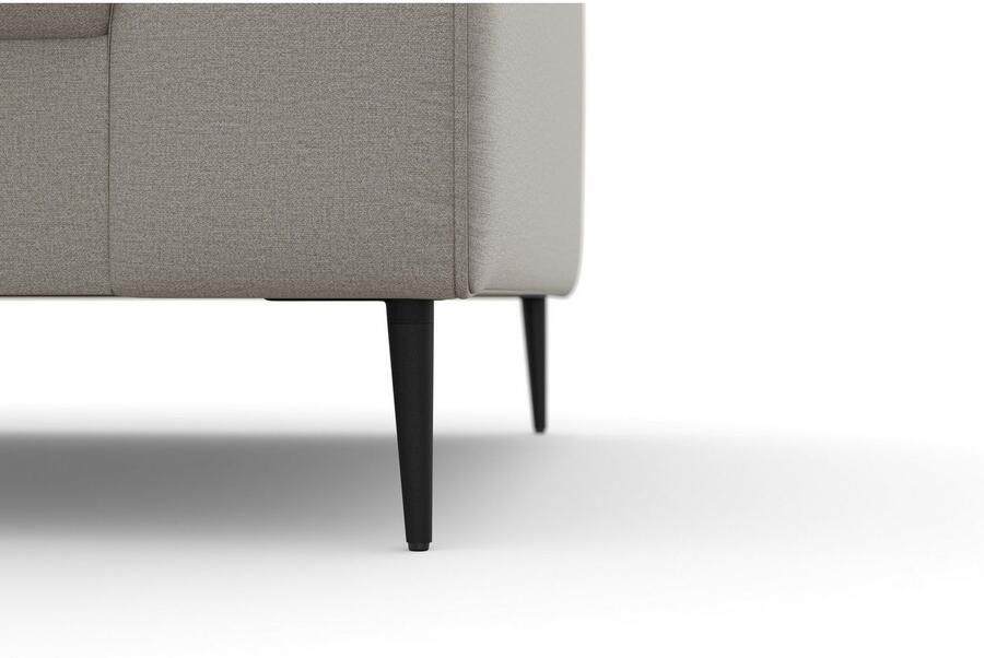 DOMO collection Hoekbank Modica tijdloos en elegant L-vorm moderne uitstraling met extra brede chaise longue ook in corduroy