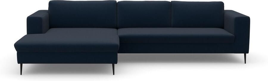 DOMO collection Hoekbank Modica tijdloos en elegant L-vorm moderne uitstraling met extra brede chaise longue ook in corduroy - Foto 7