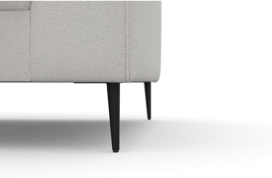 DOMO collection Hoekbank Modica tijdloos en elegant L-vorm moderne uitstraling met extra brede chaise longue ook in corduroy - Foto 4