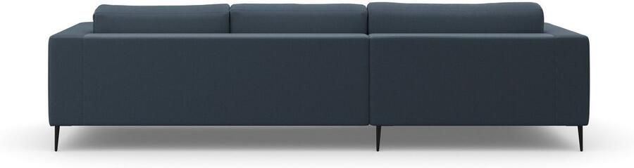 DOMO collection Hoekbank Modica tijdloos en elegant L-vorm moderne uitstraling met extra brede chaise longue ook in corduroy - Foto 7