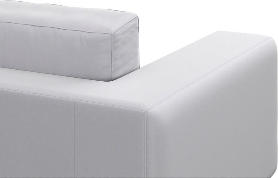 DOMO collection Hoekbank Modica tijdloos en elegant L-vorm moderne uitstraling met extra brede chaise longue ook in corduroy - Foto 2