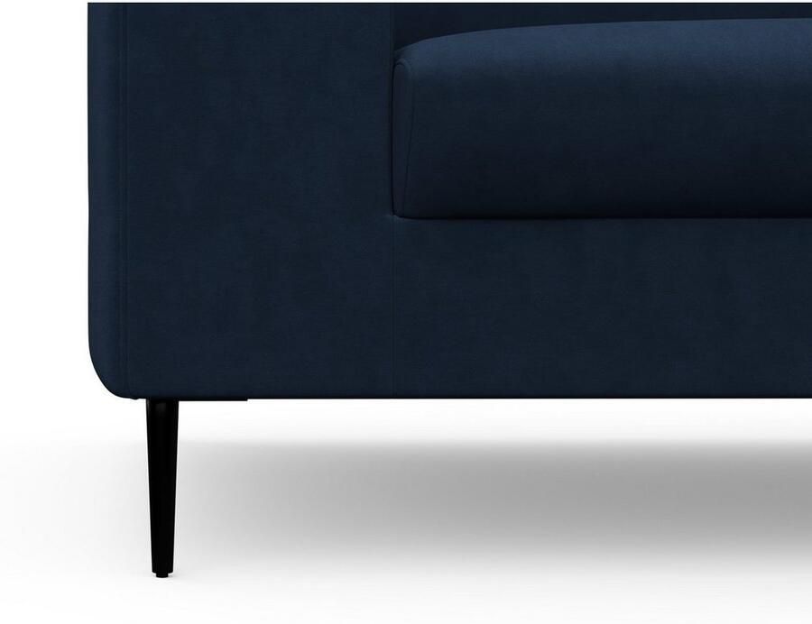 DOMO collection Hoekbank Modica tijdloos en elegant L-vorm moderne uitstraling met extra brede chaise longue ook in corduroy