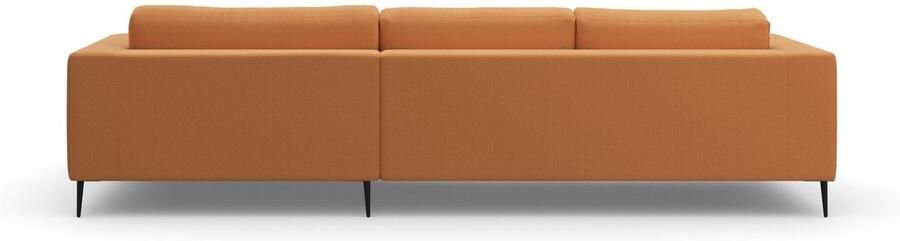 DOMO collection Hoekbank Modica tijdloos en elegant L-vorm moderne uitstraling met extra brede chaise longue ook in corduroy - Foto 7