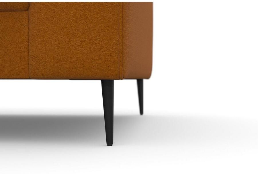 DOMO collection Hoekbank Modica tijdloos en elegant L-vorm moderne uitstraling met extra brede chaise longue ook in corduroy - Foto 4