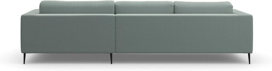 DOMO collection Hoekbank Modica tijdloos en elegant L-vorm moderne uitstraling met extra brede chaise longue ook in corduroy - Foto 7