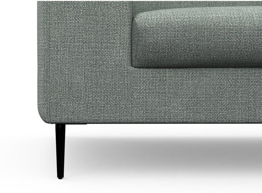 DOMO collection Hoekbank Modica tijdloos en elegant L-vorm moderne uitstraling met extra brede chaise longue ook in corduroy