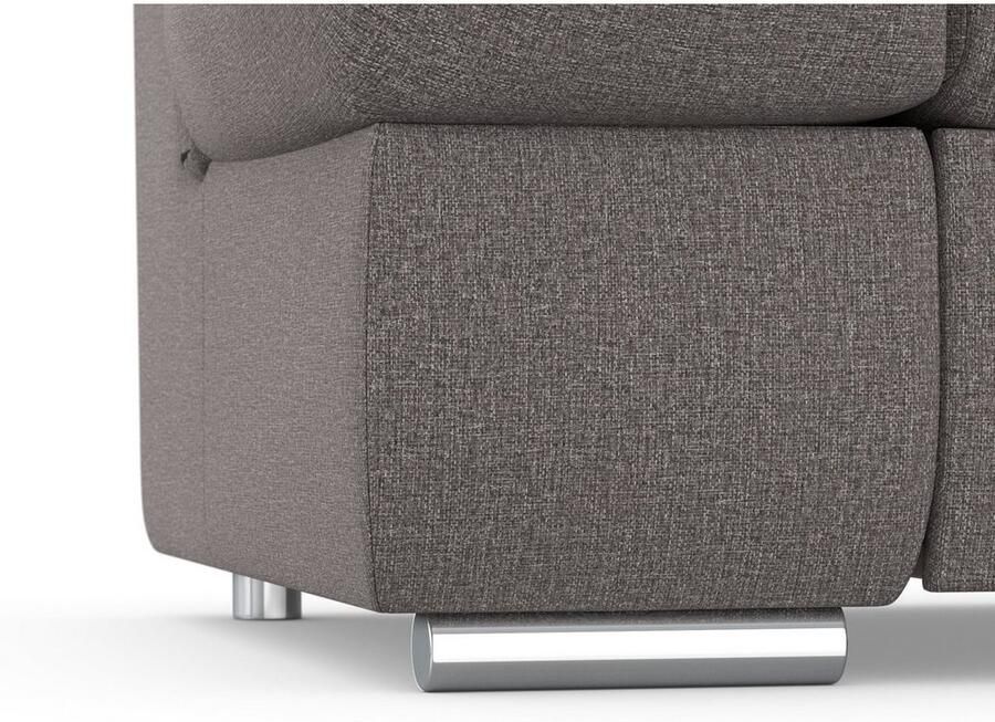 DOMO collection Hoekbank Mona L-vorm optioneel met slaapfunctie