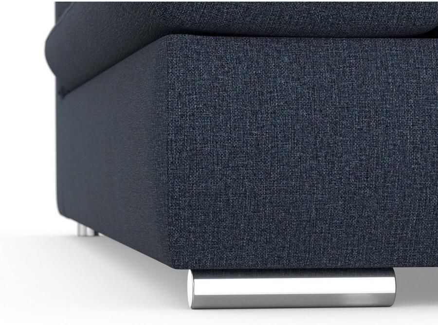 DOMO collection Hoekbank Mona L-vorm optioneel met slaapfunctie