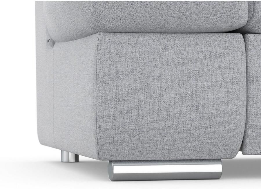 DOMO collection Hoekbank Mona L-vorm optioneel met slaapfunctie