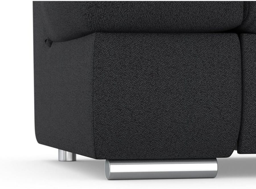 DOMO collection Hoekbank Mona L-vorm optioneel met slaapfunctie