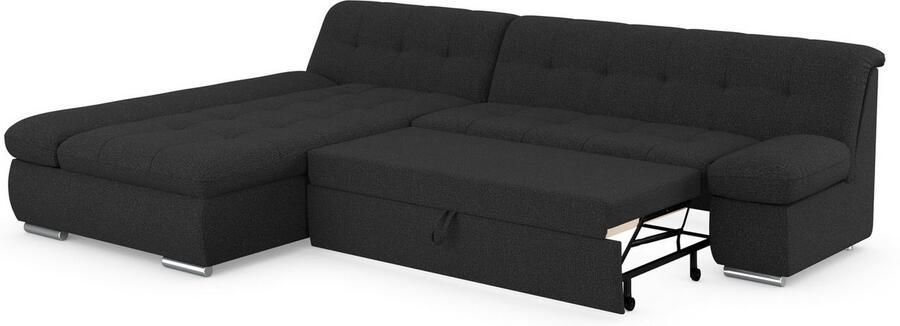 DOMO collection Hoekbank Mona L-vorm optioneel met slaapfunctie - Foto 7