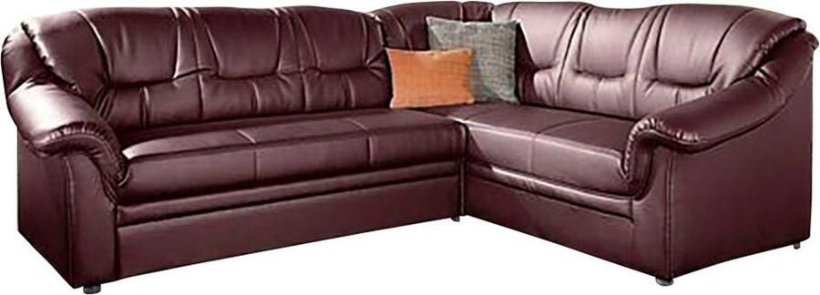 DOMO collection Hoekbank Montana tijdloze rugsteppingen comfortabele armleuningen L-vorm - Foto 3