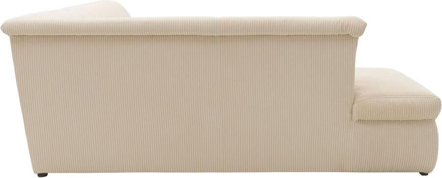 DOMO collection Hoekbank Moric L-vorm keuze met bedfunctie en armleuningverstelling ook in cord - Foto 4