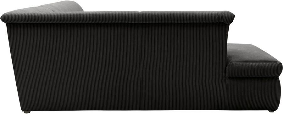 DOMO collection Hoekbank Moric L-vorm keuze met bedfunctie en armleuningverstelling ook in cord - Foto 3