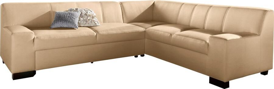 DOMO collection Hoekbank Norma moderne armleuningen tijdloos en elegant L-vorm - Foto 1