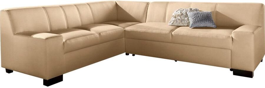 DOMO collection Hoekbank Norma Top elegant en modern platte armleuningen L-vorm - Foto 2