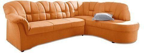 DOMO collection Hoekbank Papenburg tijdloze rugsteppingen elegante armleuning L-vorm