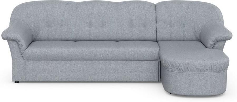 DOMO collection Hoekbank Pegnitz elegante rugstepping compacte afmetingen 238 141cm L-vorm - Foto 4