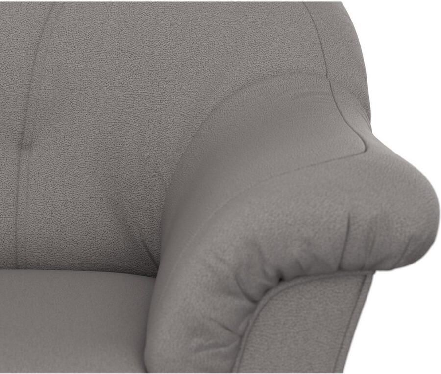 DOMO collection Hoekbank Pegnitz elegante rugstepping compacte afmetingen 238 141cm L-vorm