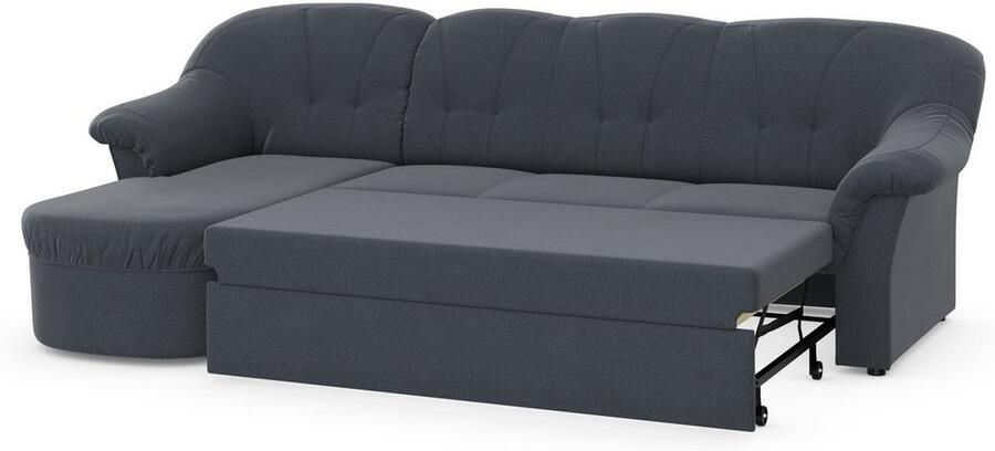 DOMO collection Hoekbank Pegnitz elegante rugstepping compacte afmetingen 238 141cm L-vorm - Foto 6