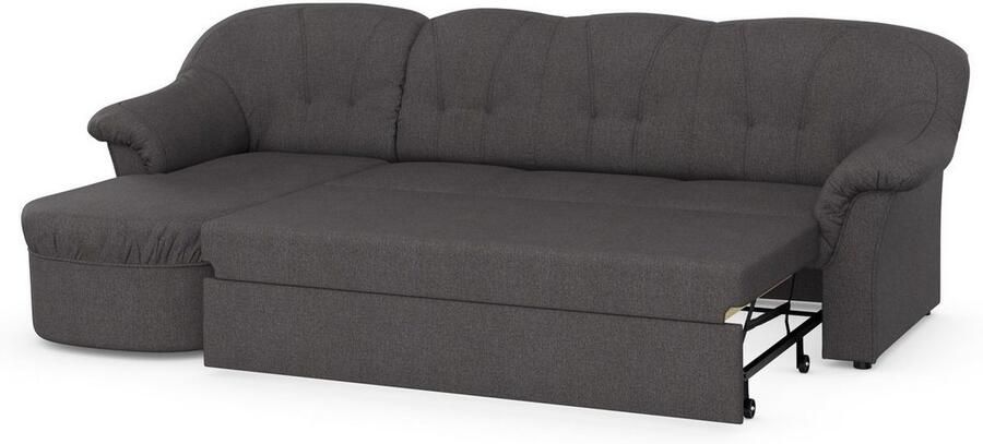 DOMO collection Hoekbank Pegnitz elegante rugstepping compacte afmetingen 238 141cm L-vorm - Foto 6