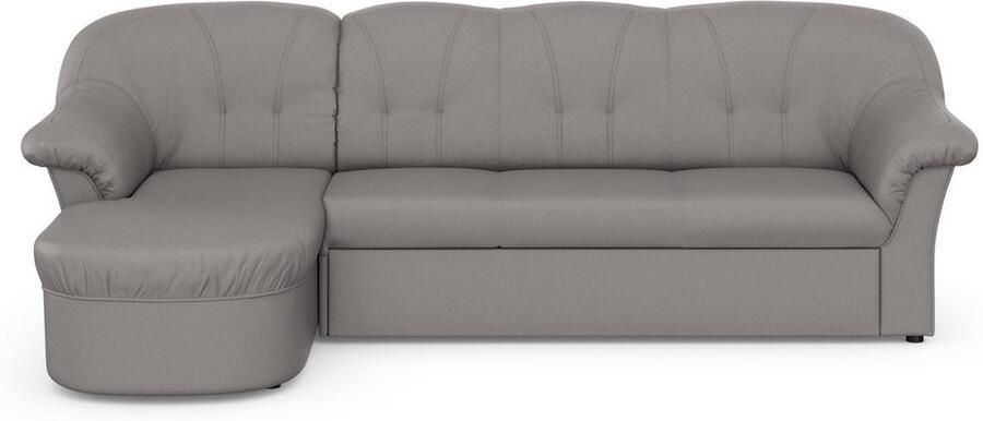 DOMO collection Hoekbank Pegnitz elegante rugstepping compacte afmetingen 238 141cm L-vorm - Foto 6