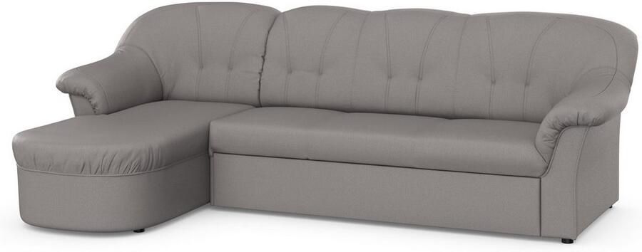 DOMO collection Hoekbank Pegnitz elegante rugstepping compacte afmetingen 238 141cm L-vorm - Foto 8