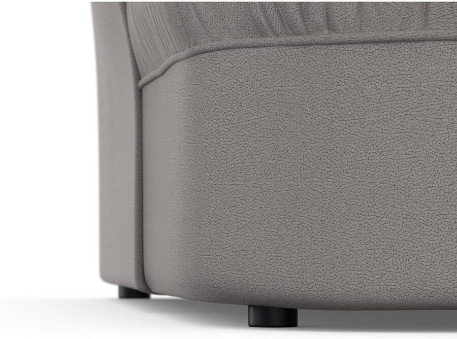 DOMO collection Hoekbank Pegnitz elegante rugstepping compacte afmetingen 238 141cm L-vorm - Foto 2