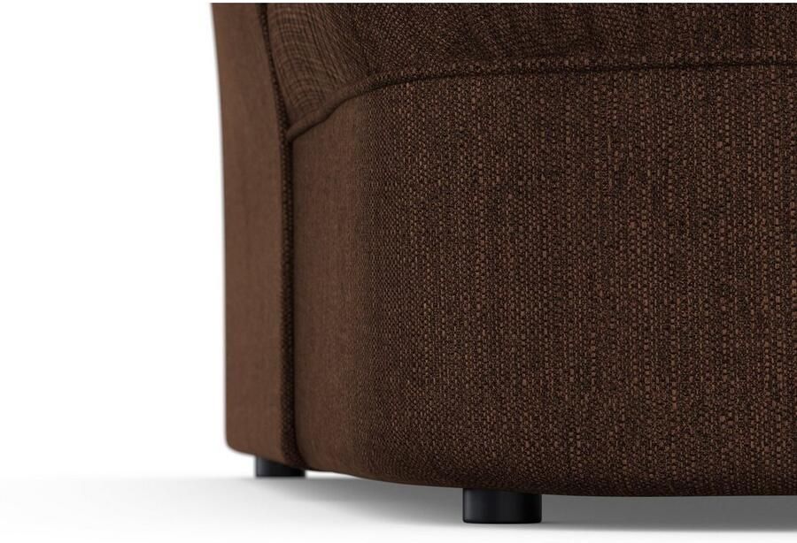 DOMO collection Hoekbank Pegnitz elegante rugstepping compacte afmetingen 238 141cm L-vorm - Foto 4