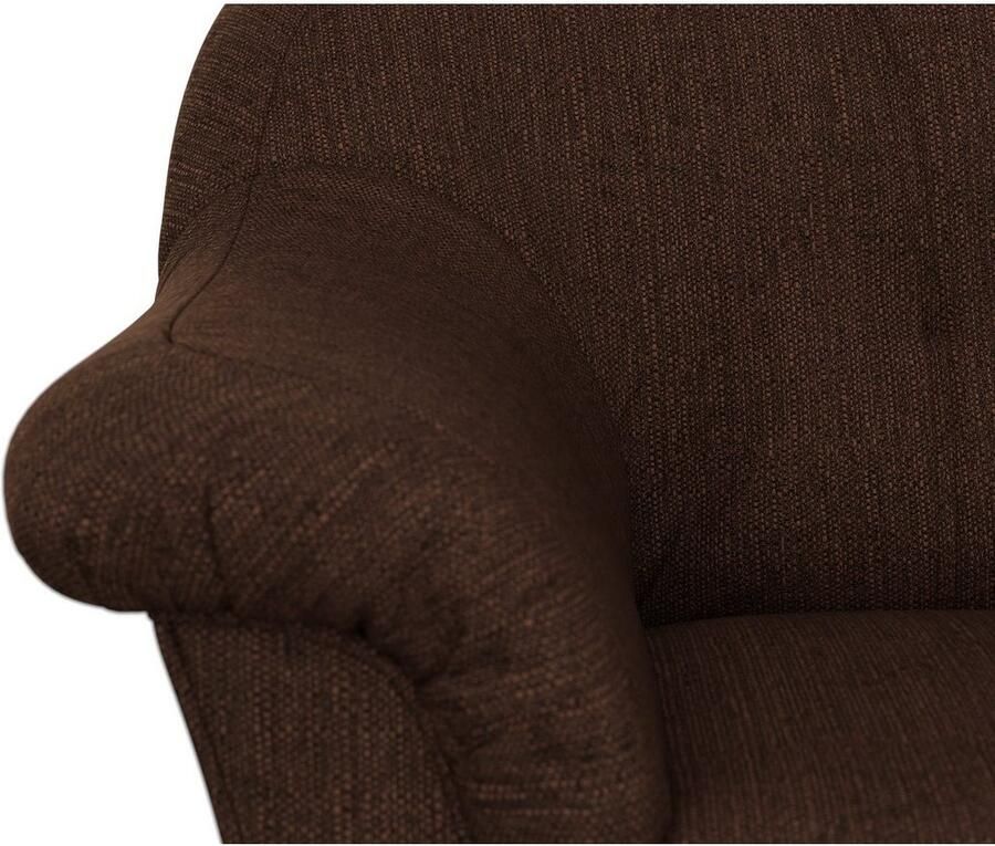 DOMO collection Hoekbank Pegnitz elegante rugstepping compacte afmetingen 238 141cm L-vorm - Foto 3
