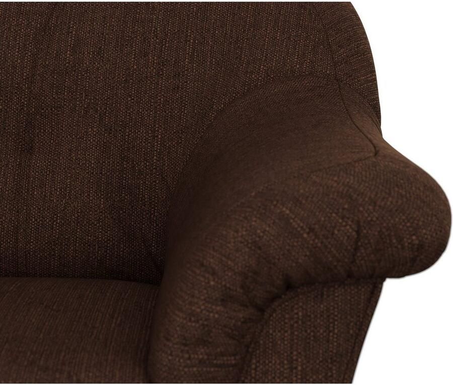 DOMO collection Hoekbank Pegnitz elegante rugstepping compacte afmetingen 238 141cm L-vorm - Foto 3