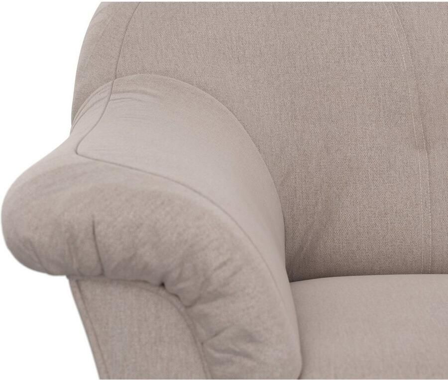 DOMO collection Hoekbank Pegnitz elegante rugstepping compacte afmetingen 238 141cm L-vorm - Foto 3