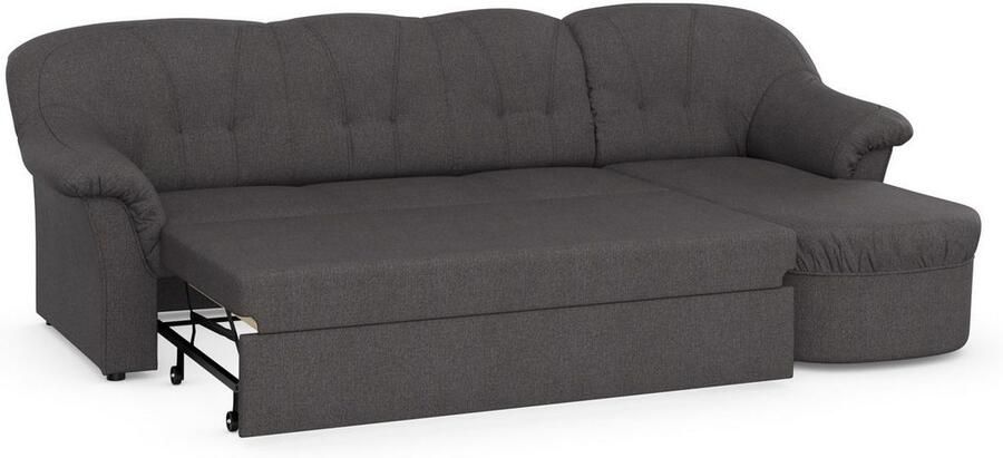 DOMO collection Hoekbank Pegnitz elegante rugstepping compacte afmetingen 238 141cm L-vorm - Foto 6