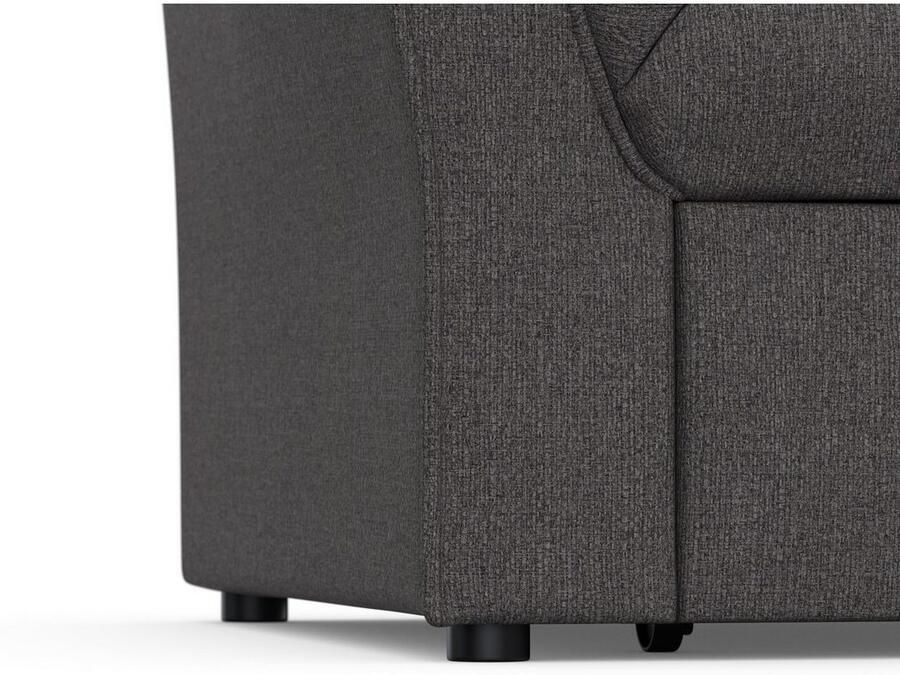 DOMO collection Hoekbank Pegnitz elegante rugstepping compacte afmetingen 238 141cm L-vorm - Foto 4