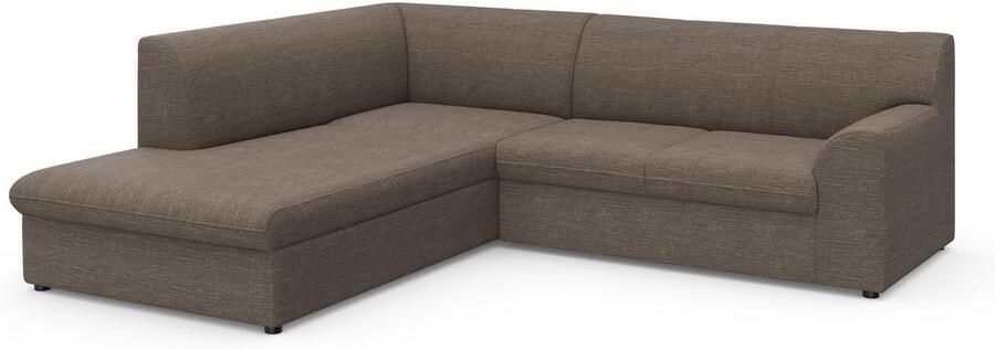 DOMO collection Hoekbank Topper L-vorm met ottomane naar keuze met slaapfunctie - Foto 8