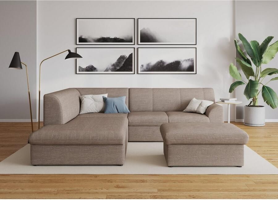 DOMO collection Hoekbank Topper tijdloos elegant compacte afmetingen OTTO's Choice L-vorm - Foto 2