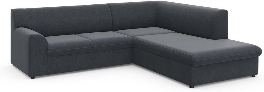 DOMO collection Hoekbank Topper L-vorm met ottomane naar keuze met slaapfunctie - Foto 7