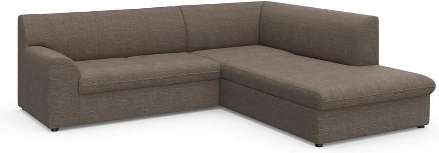 DOMO collection Hoekbank Topper L-vorm met ottomane naar keuze met slaapfunctie - Foto 6