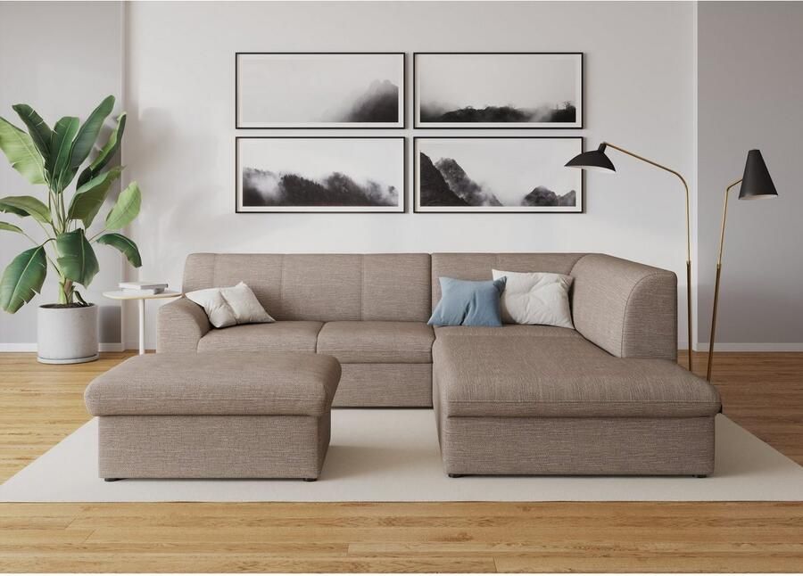 DOMO collection Hoekbank Topper tijdloos elegant compacte afmetingen OTTO's Choice L-vorm - Foto 2