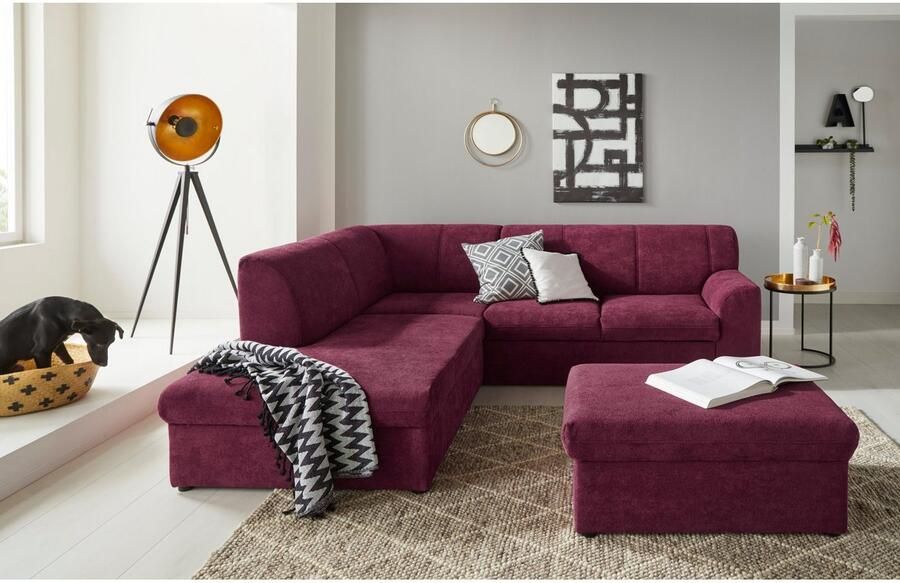 DOMO collection Hocker Topmatras met golfvering op kunststof glijders - Foto 2