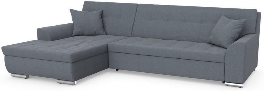 DOMO collection Hoekbank Treviso veel bekledingen ook in cord L-vorm B D H: 267 80 83 cm - Foto 7