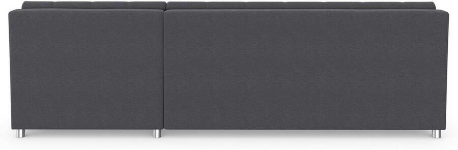 DOMO collection Hoekbank Treviso veel bekledingen ook in cord L-vorm B D H: 267 80 83 cm - Foto 10