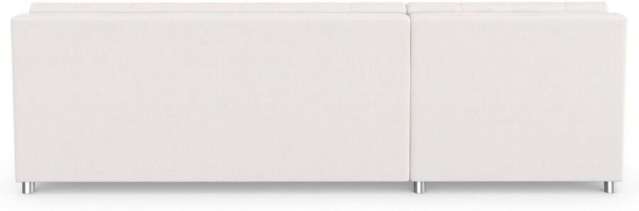 DOMO collection Hoekbank Treviso veel bekledingen ook in cord L-vorm B D H: 267 80 83 cm optioneel met slaapbank functie incl. sierkussens hoogwaardig doorgestikt patroon - Foto 11