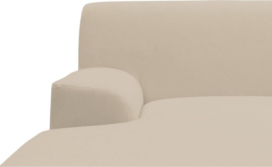 DOMO collection Hoekbank Turah 2 L-Vorm Corduroy of Luxe-Microvezel comfortabele binnenvering - Foto 6