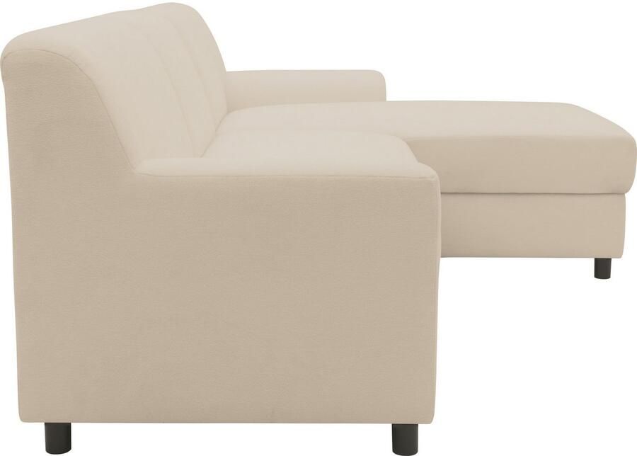 DOMO collection Hoekbank Turah 2 L-Vorm Corduroy of Luxe-Microvezel comfortabele binnenvering - Foto 4