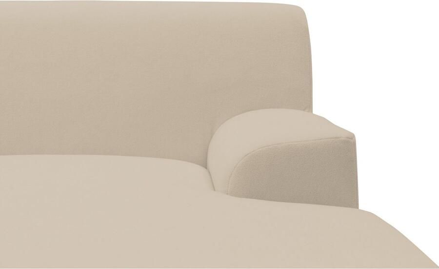 DOMO collection Hoekbank Turah 2 L-Vorm Corduroy of Luxe-Microvezel comfortabele binnenvering - Foto 6