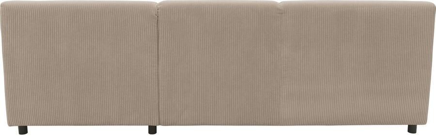 DOMO collection Hoekbank Turah 2 L-Vorm Corduroy of Luxe-Microvezel comfortabele binnenvering - Foto 10