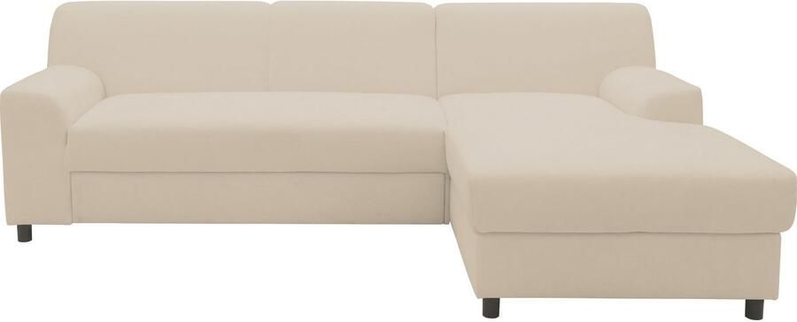 DOMO collection Hoekbank Turah 2 L-Vorm Corduroy of Luxe-Microvezel comfortabele binnenvering - Foto 8